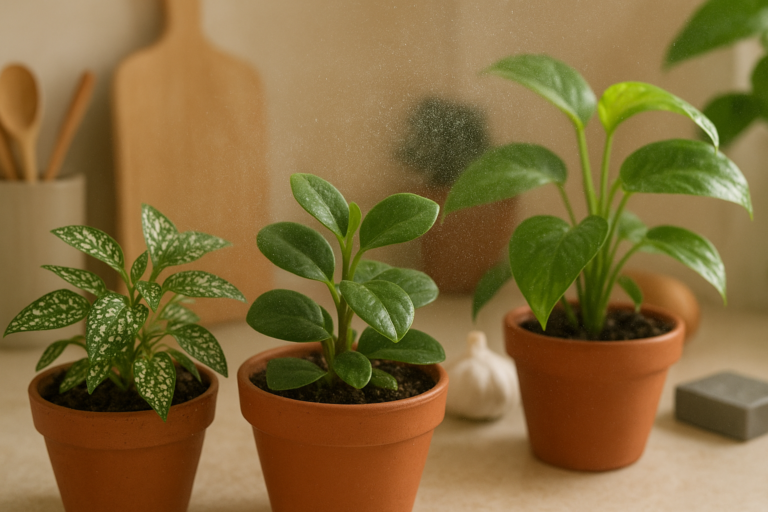 Naturalne opryski na szkodniki roślin doniczkowych – domowe preparaty z kuchennych składników