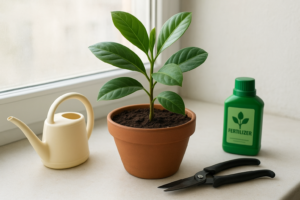 Roślina doniczkowa bez nowych przyrostów – poradnik jak pobudzić jej wzrost na parapecie