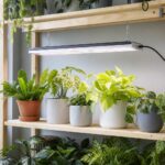 wygenerowane przez AI - Lampa DIY LED wspierająca wzrost roślin doniczkowych